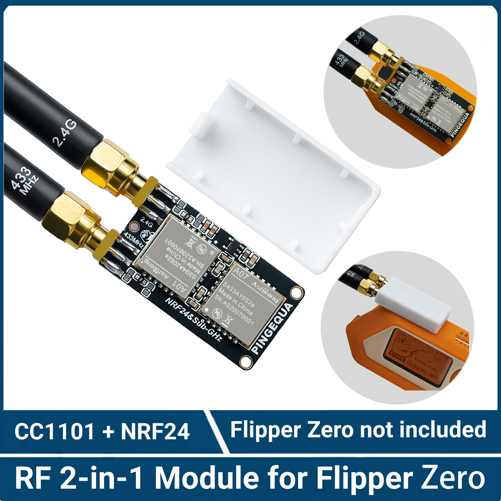 Rf 433Mhz Module - Flipper Zero RF Development Board, PINGEQUA