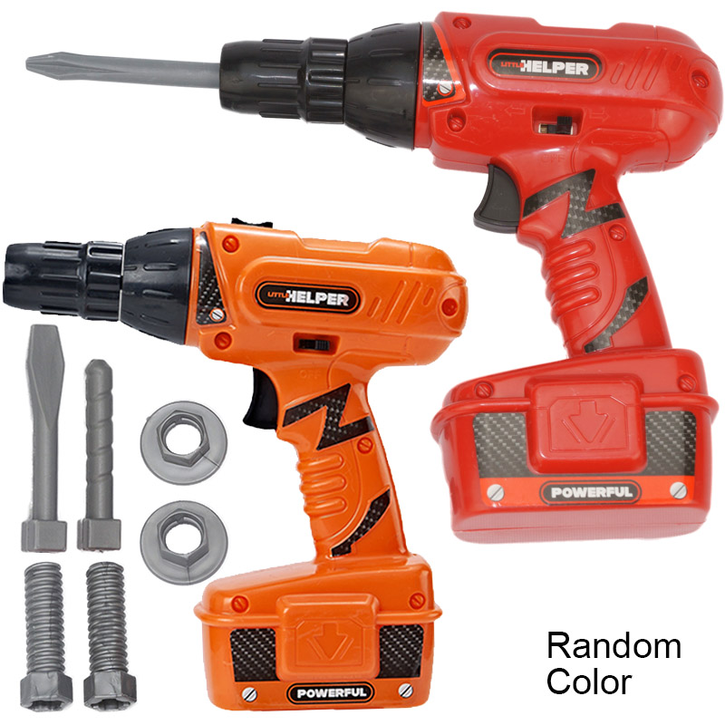 Diy Electronics Kids - Tools Toys Electric Drill BO Simulation