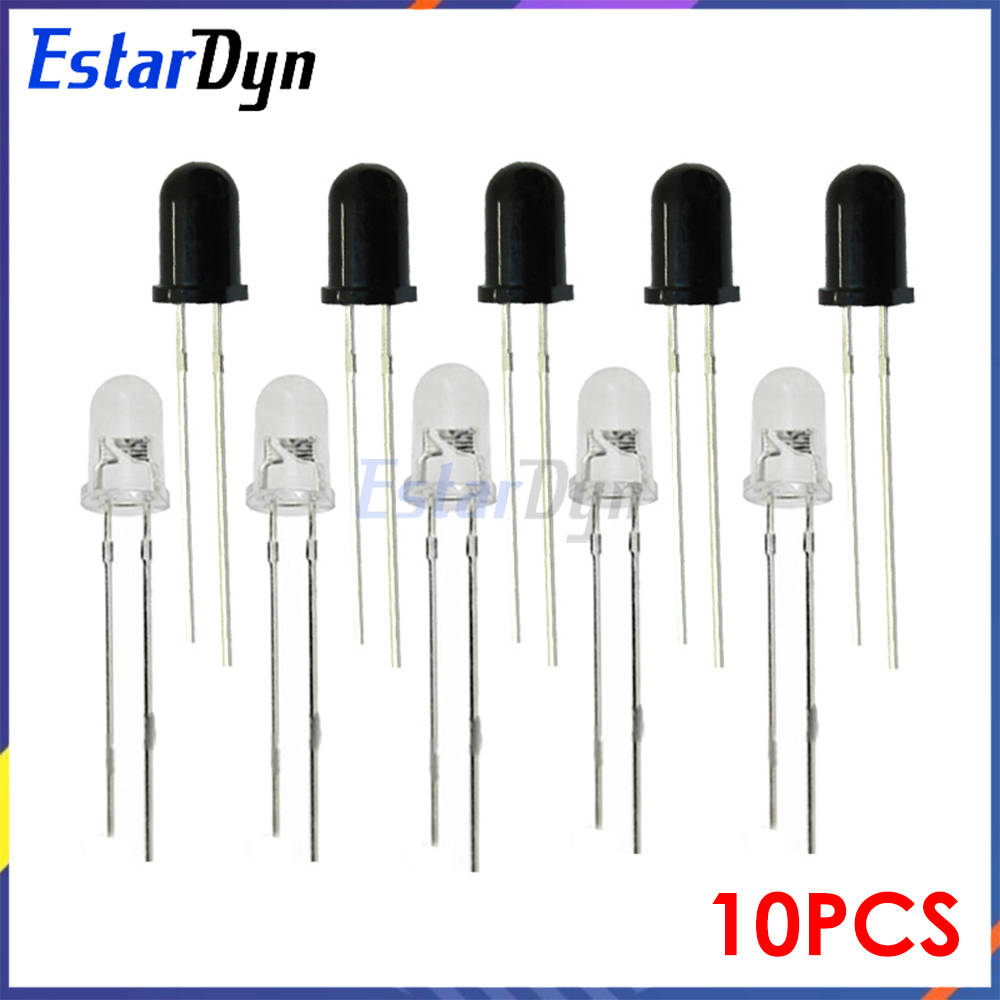 Ir Infrared Receiver - 10Pcs 3MM 5MM 850nm IR Infrared