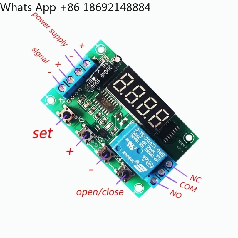 Relay Module 5V - Audio/headset/sound/signal trigger detection/millivolt relay switch module/5V/12V/24V