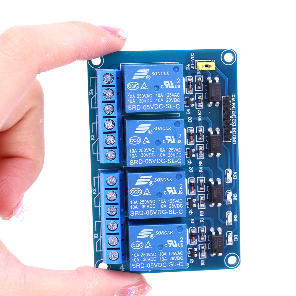 5V 12V 4 Channel Relay Board w - Relay Module 5V review and price
