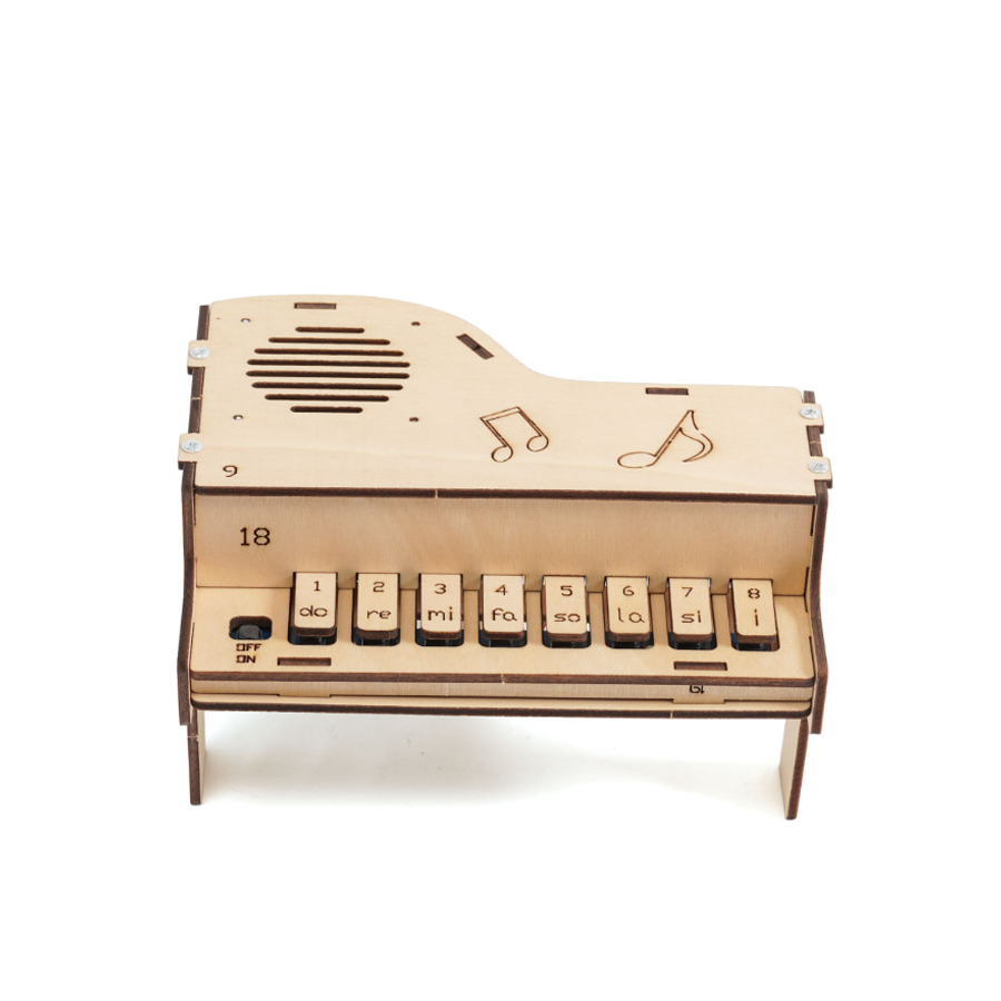 DIY Wooden Electronic Piano Mo - Diy Electronics Kids review and price
