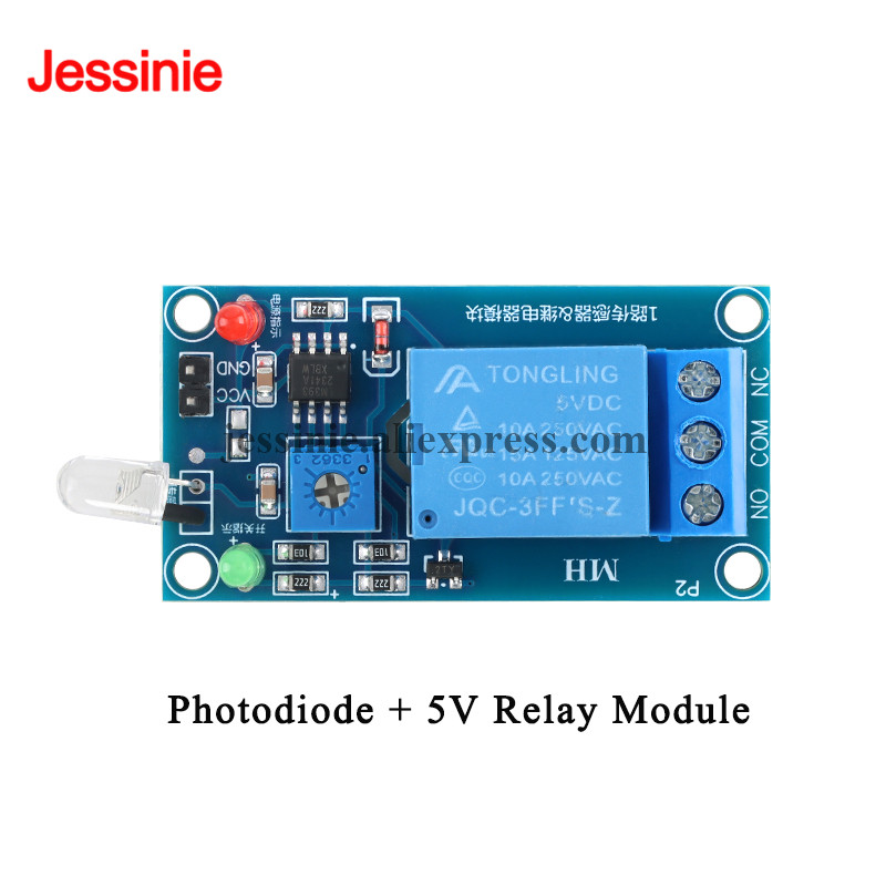 5pcs/1pc 5V 12V Light Control  - Relay Module 5V review and price
