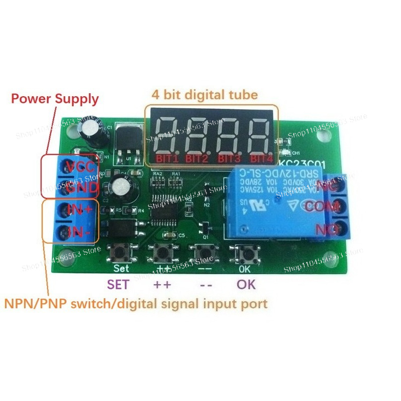 Multifunction Pulse Counter Sw - Relay Module 5V review and price