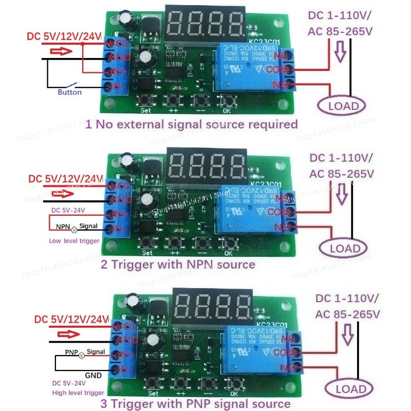 Multifunction Pulse Counter Sw - Relay Module 5V review and price