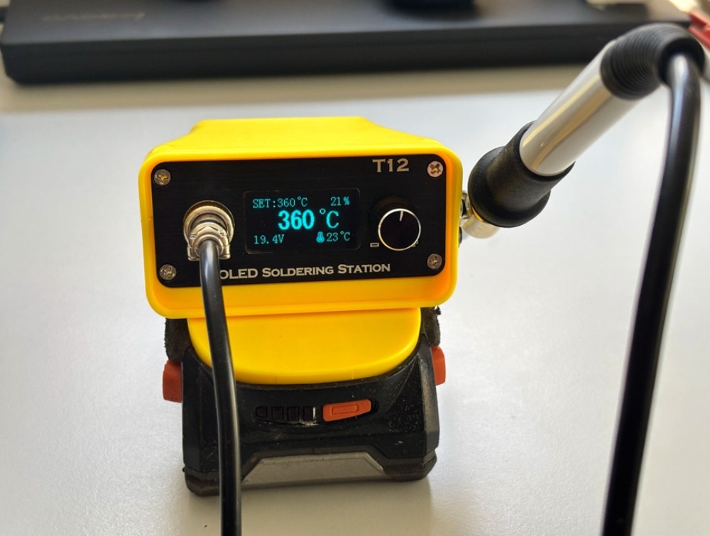 T12 Cordless Soldering Iron Fo - Diy Electronics Bench review and price