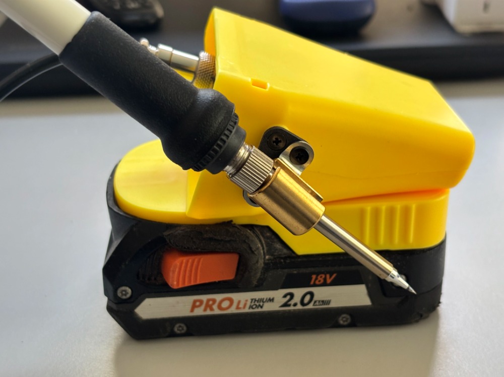 T12 Cordless Soldering Iron Fo - Diy Electronics Bench review and price