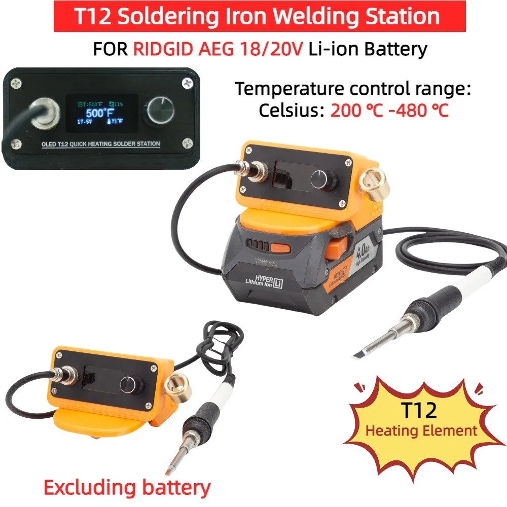 T12 Cordless Soldering Iron Fo - Diy Electronics Bench review and price