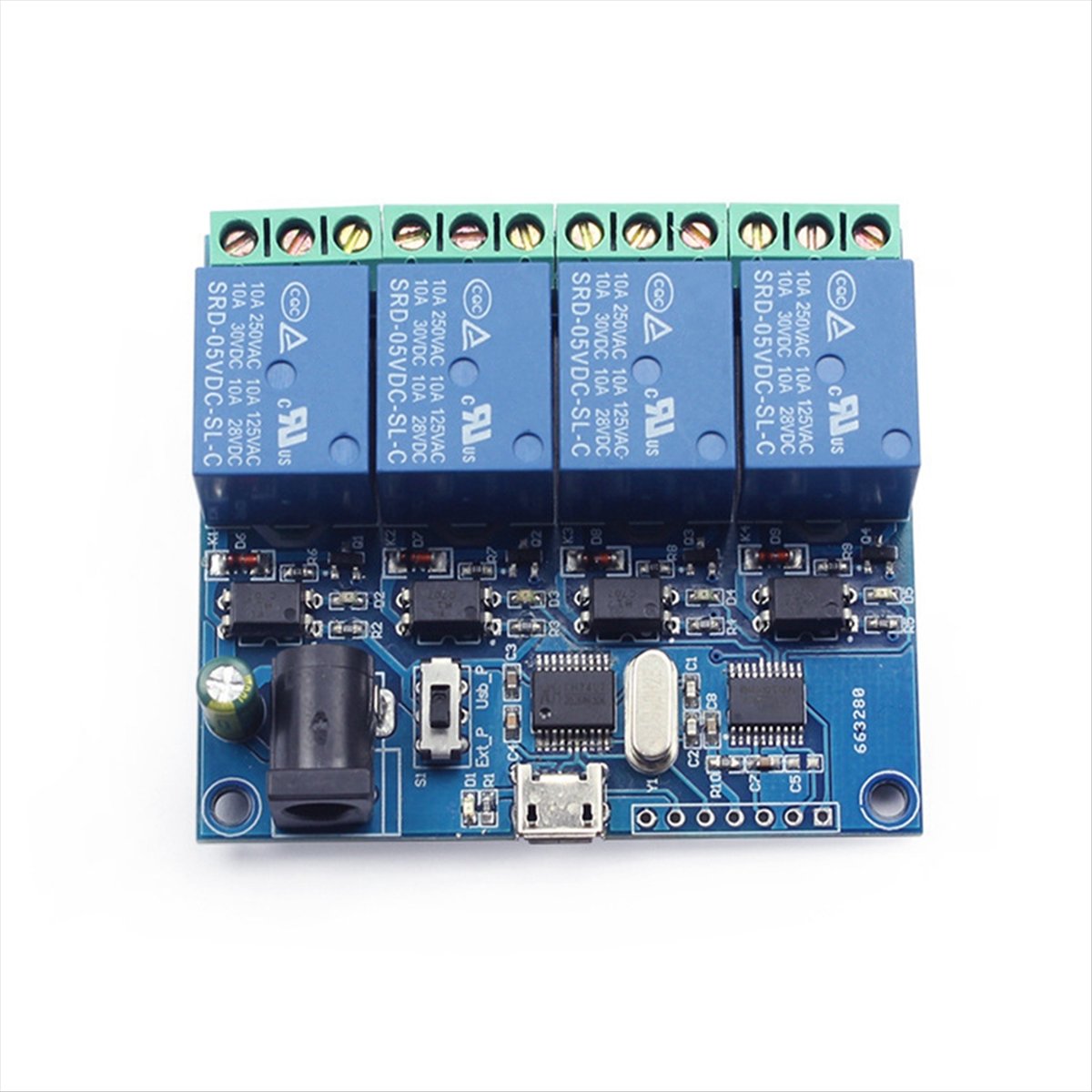 AT42 4 Channel USB Relay Modul - Relay Module 5V review and price