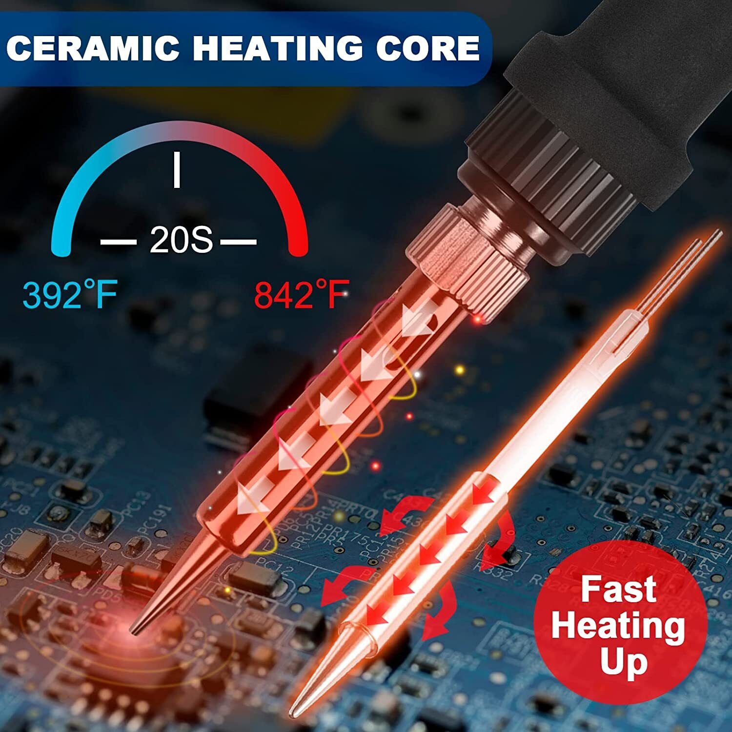 ILIBILIB 60W Soldering Iron Ki - Diy Electronics Bench review and price