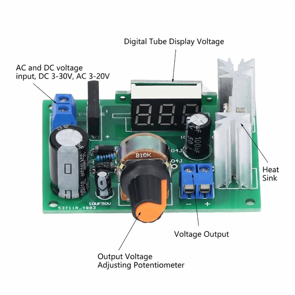 LM317 Voltage Regulator Module - Lm317 Voltage Regulator review and price