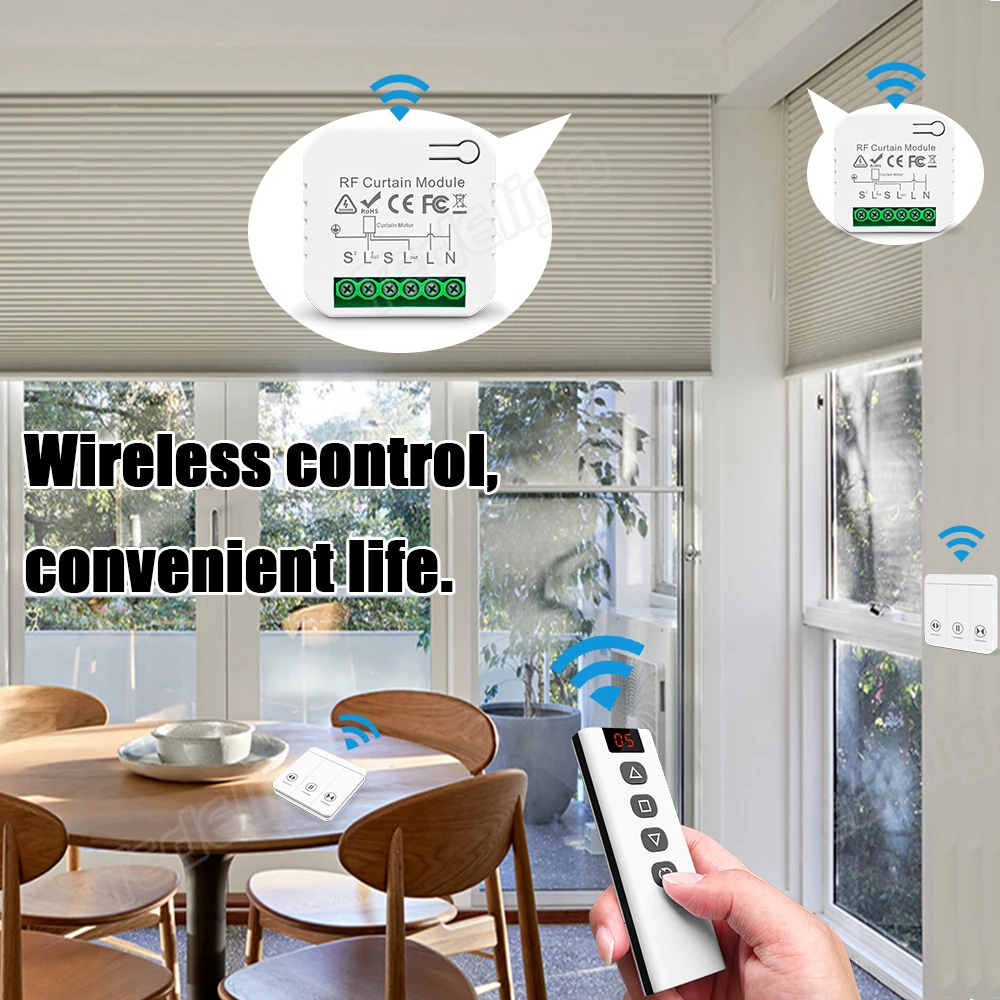 433 MHz RF Curtain Switch Modu - Rf 433Mhz Module review and price