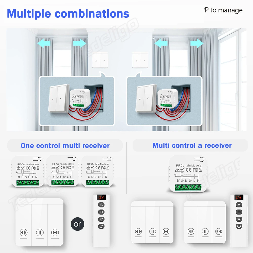 433 MHz RF Curtain Switch Modu - Rf 433Mhz Module review and price