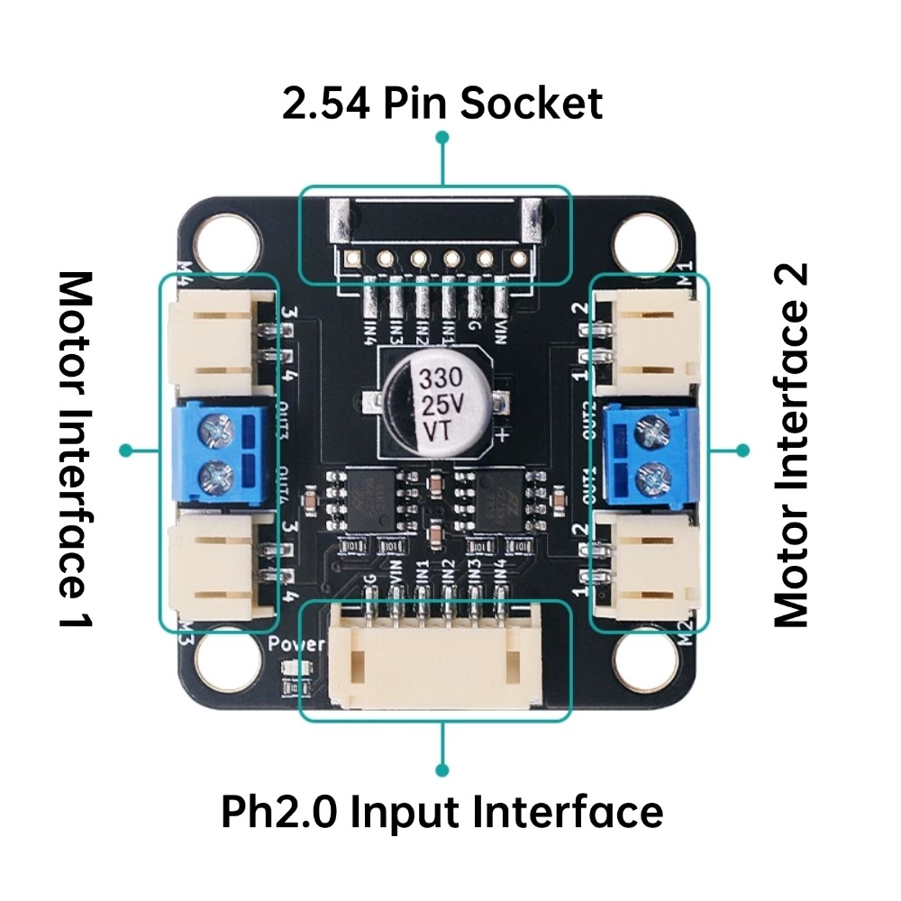 4 TT Motor and Driver Kit 4 DC - L298N Motor Driver review and price