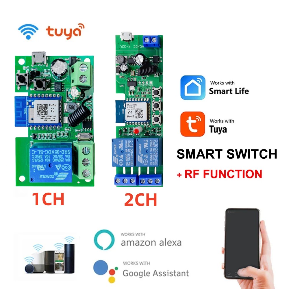 Alexa Smart Switch Tuya Smart  - Relay Module 5V review and price