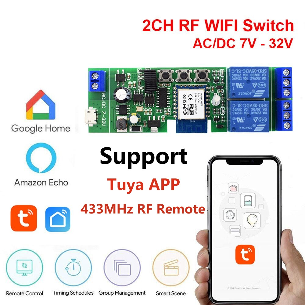 Alexa Smart Switch Tuya Smart  - Relay Module 5V review and price