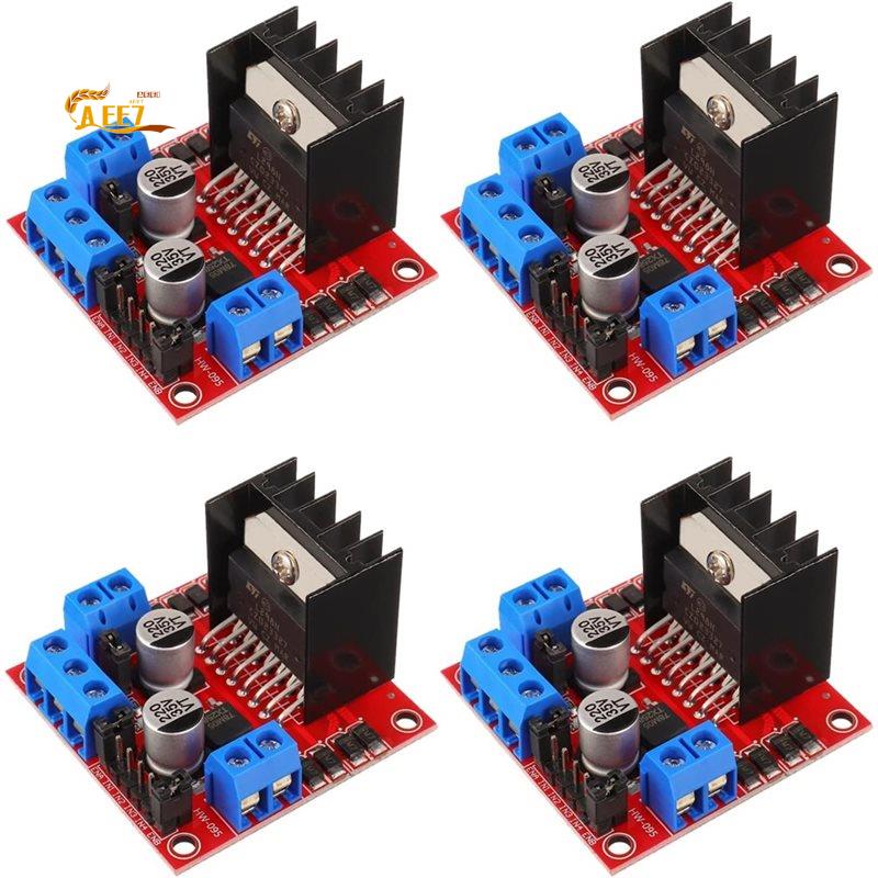 AEE7-4 Pcs L298N Motor Driver  - L298N Motor Driver review and price