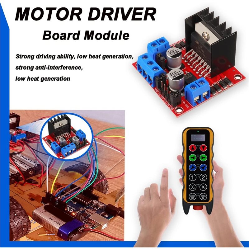 AEE7-4 Pcs L298N Motor Driver  - L298N Motor Driver review and price