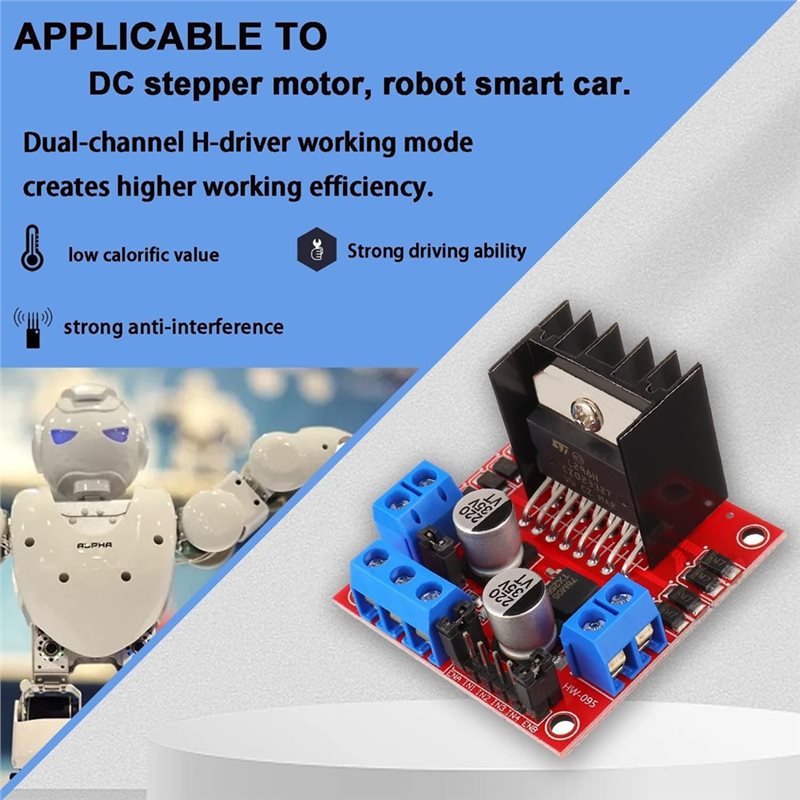 AEE7-4 Pcs L298N Motor Driver  - L298N Motor Driver review and price