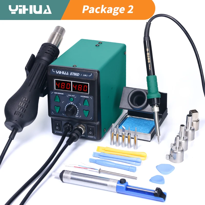 YIHUA 8786D Soldering Iron Hot - Useful Diy Electronics review and price