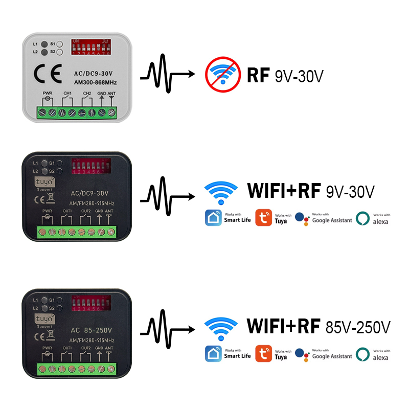 New RX-MULTI 300 a 868 MHz Tuy - Rf 433Mhz Module review and price