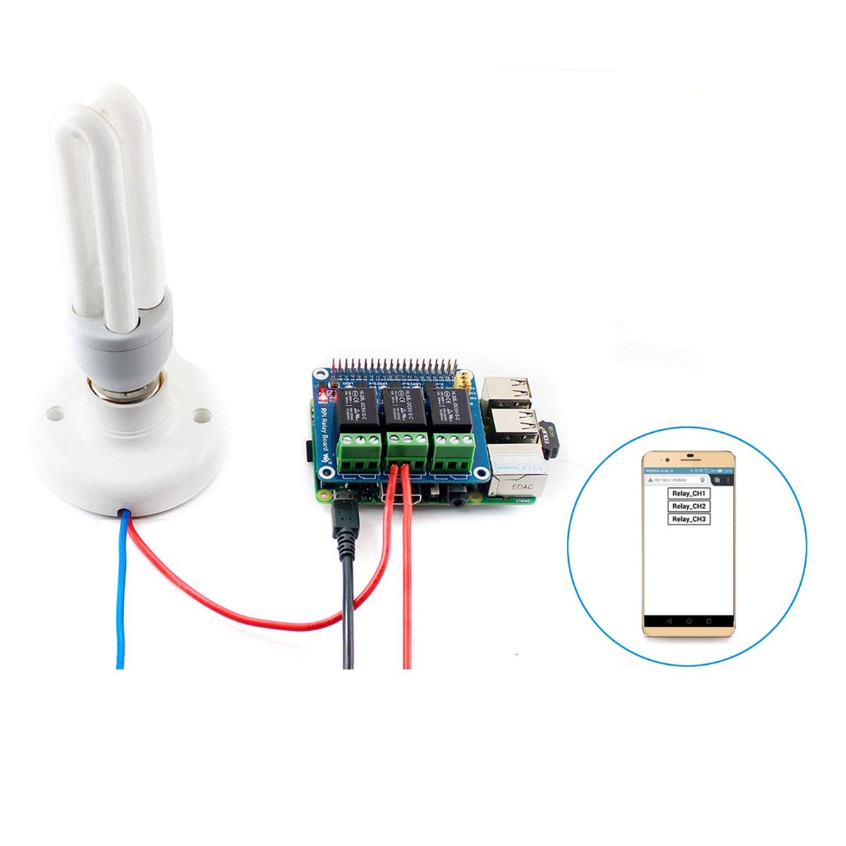 Waveshare 5V 3-Channel Relay M - Relay Module 5V review and price