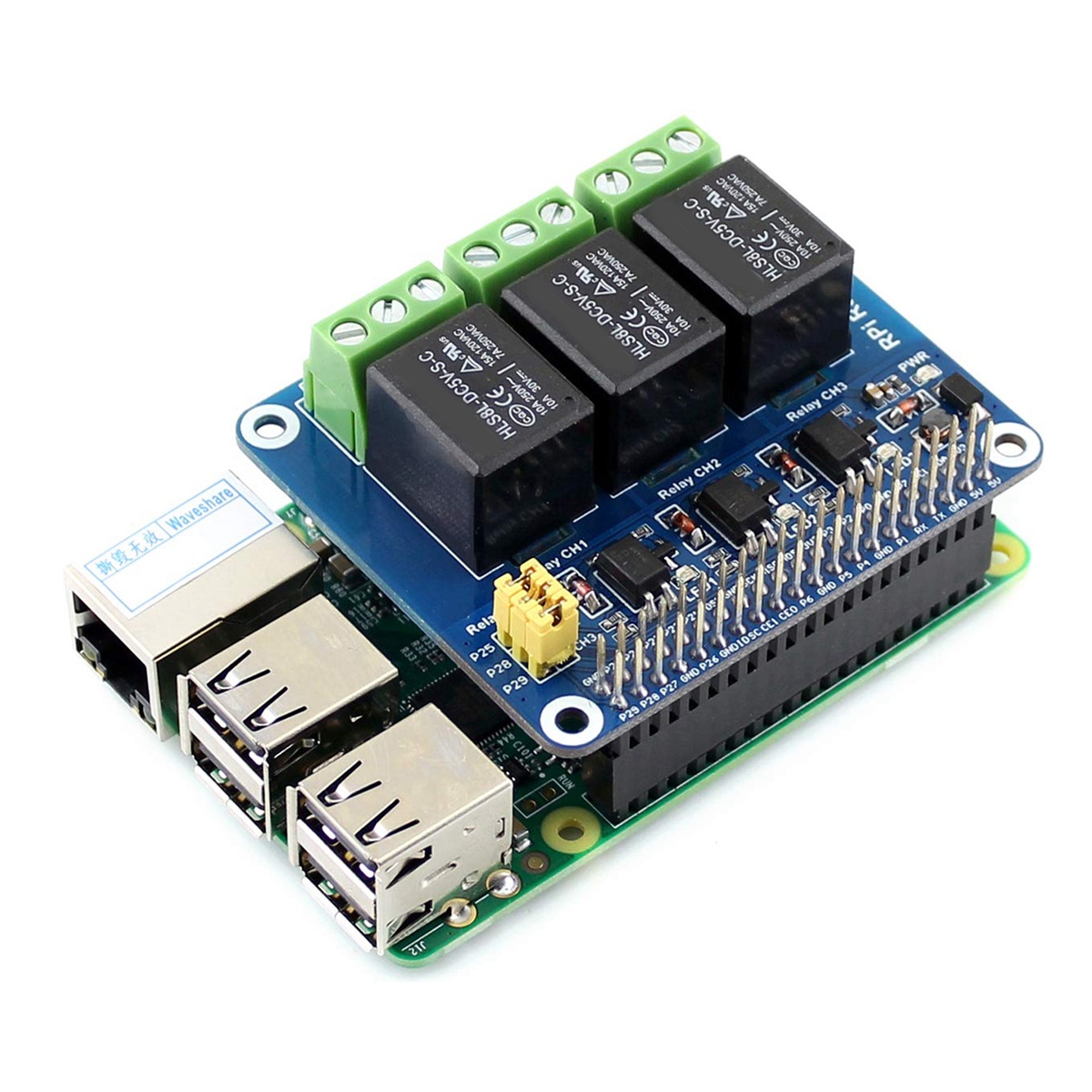Waveshare 5V 3-Channel Relay M - Relay Module 5V review and price