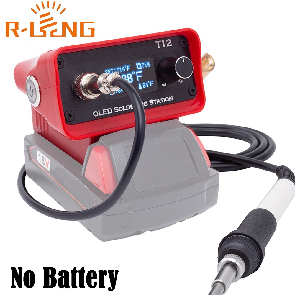 OLED T12 Soldering Iron Statio - Useful Diy Electronics review and price