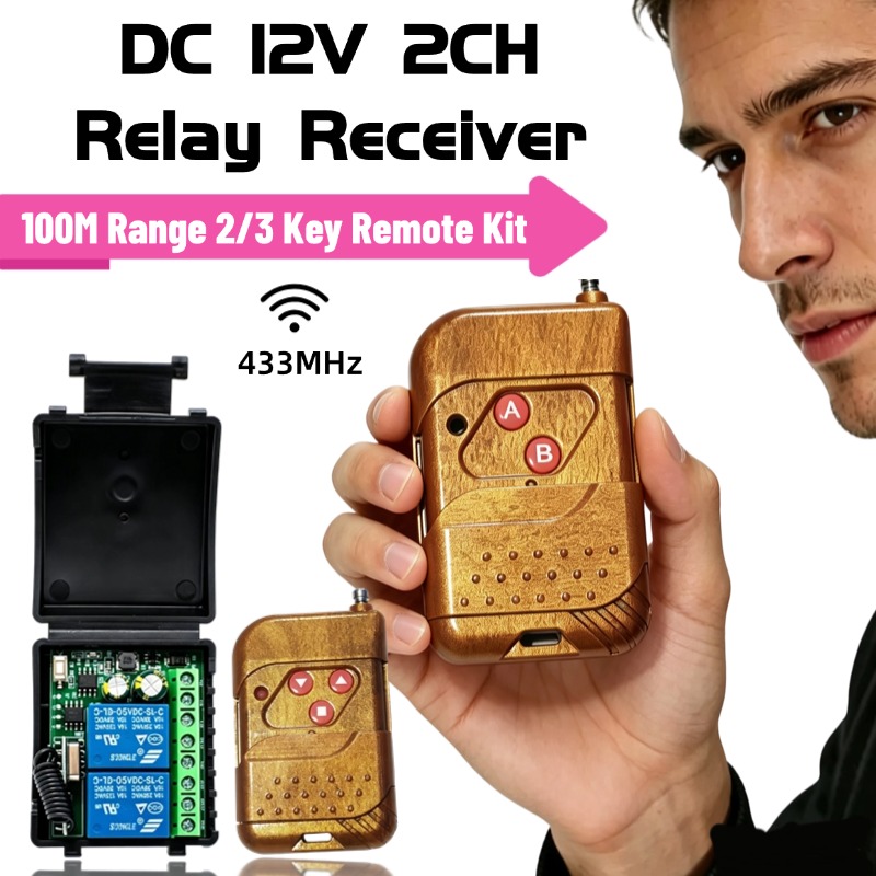 433.92Mhz DC 9-30V 12V 24V10A  - Rf 433Mhz Module review and price