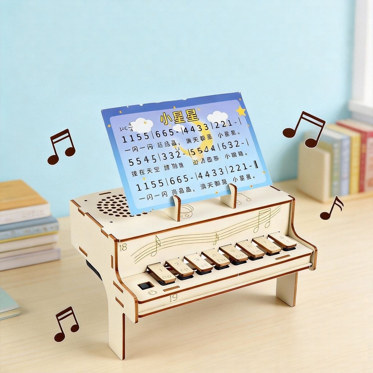 DIY Wooden Electronic Piano Mo - Useful Diy Electronics review and price