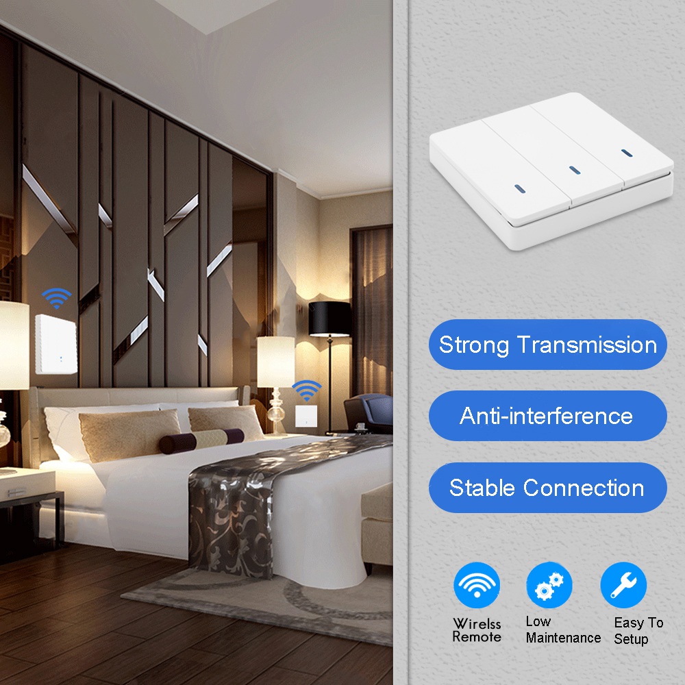 A72Z Wireless Smart Light Swit - Rf 433Mhz Module review and price
