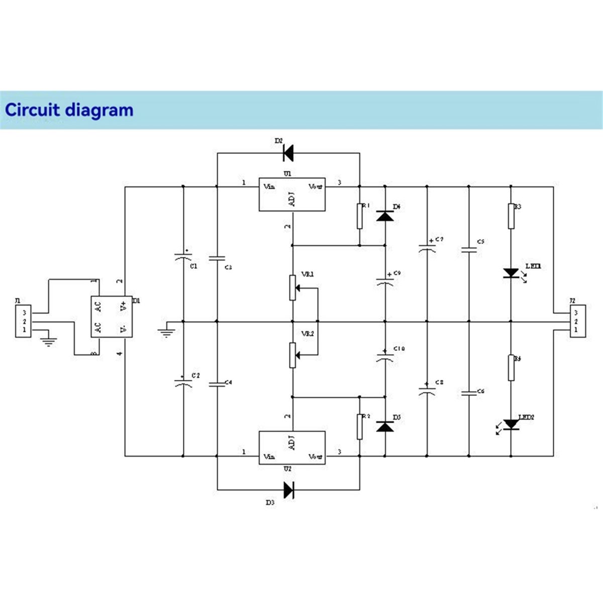 A49T LM317 LM337 Positive and  - Lm317 Voltage Regulator review and price