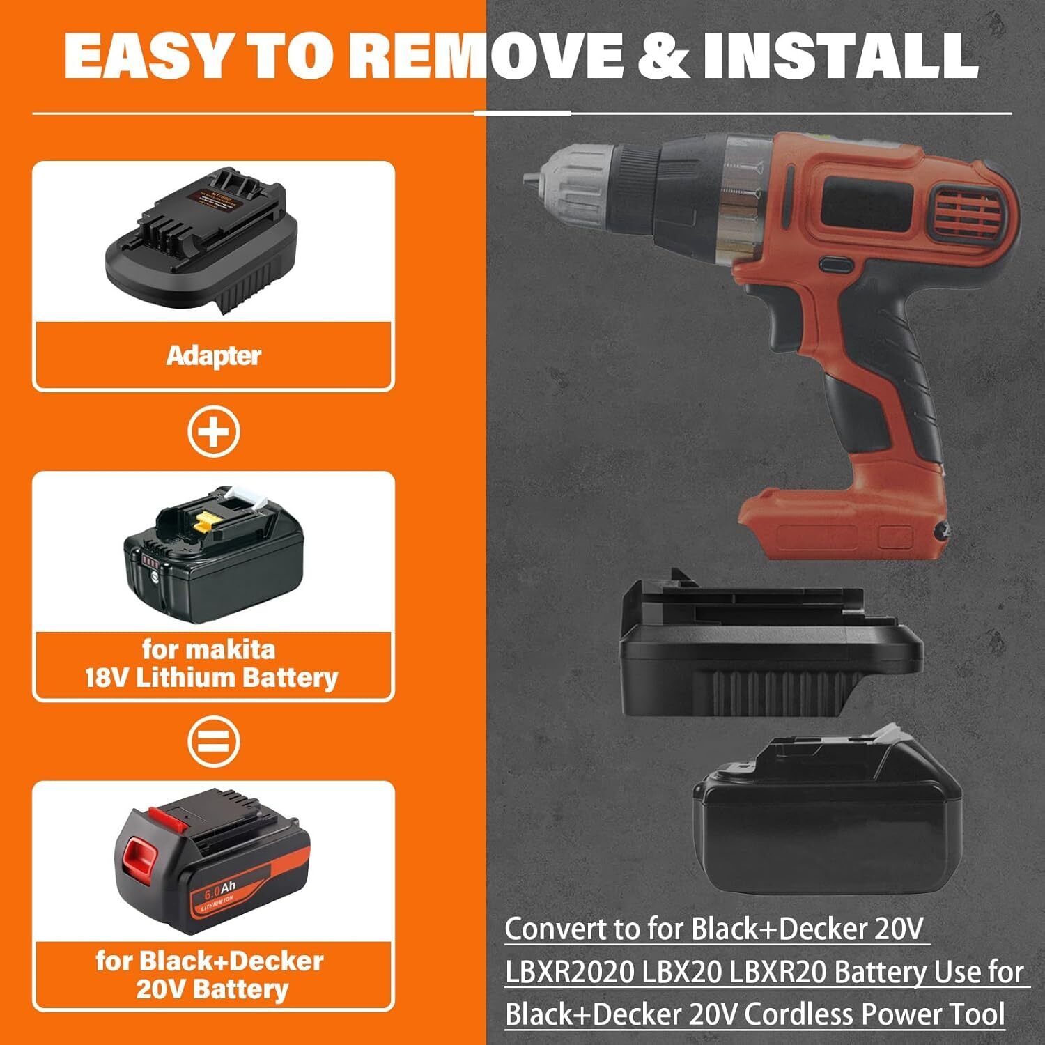 Converter for Makita to for Bl - Black+Decker Tool Cordless review and price