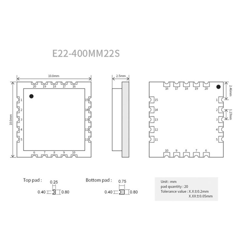 2X EBYTE SX1268 433Mhz Lora Wi - Rf 433Mhz Module review and price