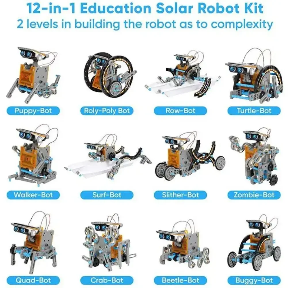 13 in 1 Solar Powered Robot Sc - Useful Diy Electronics review and price